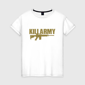 Женская футболка хлопок с принтом Killarmy в Курске, 100% хлопок | прямой крой, круглый вырез горловины, длина до линии бедер, слегка спущенное плечо | black | cream | gza | hip hop | killarmy | method man | music | new york | odb | old school | rap | rza | wu tang | wu tang clan | аудио | винил | ву тэнг | граффити | диджей | кассета | микрофон | музыка | нью йорк | пластинка | рэ