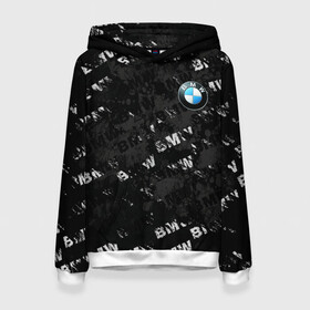 Женская толстовка 3D с принтом BMW в Курске, 100% полиэстер  | двухслойный капюшон со шнурком для регулировки, мягкие манжеты на рукавах и по низу толстовки, спереди карман-кенгуру с мягким внутренним слоем. | amg | benz | bmw | logo amg | logo bmw | mercedes | mercedes amg | mercedes benz | бмв | лого бмв | логотип амг | логотип бмв | логотип мерседес | машина | машина бмв | мерседес | мерседес амг | мерседес бенз | мерсэдэс | месед