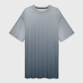 Платье-футболка 3D с принтом GRADIENT 50 SHADES OF GREY в Курске,  |  | абстракция | амбре | без дизайна | белая | белый | градиент | градиент и ничего лишнего | градиенты | на каждый день | оттенки серого | серая | серое | серый | текстура | черная | черный