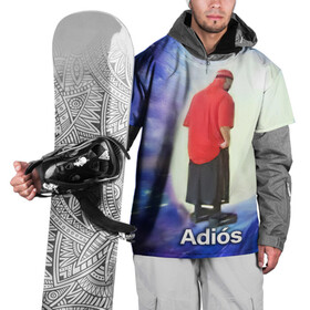 Накидка на куртку 3D с принтом Adios в Курске, 100% полиэстер |  | adios | адидас | бабуля | бабушка | вселенная | космос | мемы | портал | прощание | черная дыра