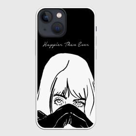 Чехол для iPhone 13 mini с принтом Happier Than Ever, Билли Айлиш в Курске,  |  | be | billie eilish | happier than ever | pop art | билли айлиш | инди поп | музыка
