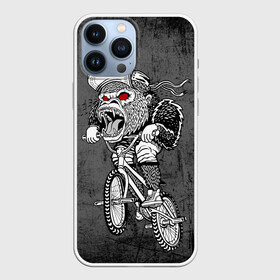Чехол для iPhone 13 Pro Max с принтом Junk Ride в Курске,  |  | bike | bmx | gorilla | mtb | ride | бэм | вело | велосипед | велоспорт | горилла | поездка
