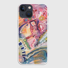 Чехол для iPhone 13 mini с принтом MULT в Курске,  |  | абстракция | молодежный | пестрый | цветной | яркий