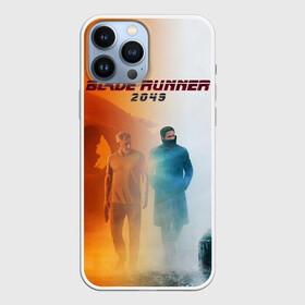 Чехол для iPhone 13 Pro Max с принтом Рик Декард и Кей BR2049 в Курске,  |  | blade runner 2049 | cyberpunk | future | harrison ford | hologram | k | neon | rick decard | ryan gosling | бегущий по лезвию 2049 | будущее | голограмма | кей | киберпанк | неон | райан гослинг | рик декард | фильмы | харрисон форд