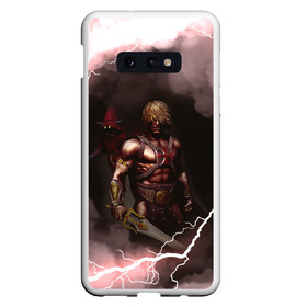 Чехол для Samsung S10E с принтом HE-MAN и ORKO | Masters of the Universe (Z) в Курске, Силикон | Область печати: задняя сторона чехла, без боковых панелей | he man | masters of the universe | mult | orka | orko | she ra | властелины вселенной | мульт | мультфильм | орка | орко | хи ман | хи мен | хи мэн