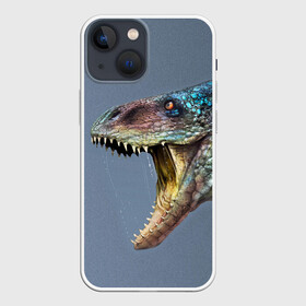 Чехол для iPhone 13 mini с принтом Хищный динозавр | Dino (Z) в Курске,  |  | dino | dinosauria | дино | динозавр | парк юрского | хищный динозавр | чудовище | юрский период | ящер | ящерица