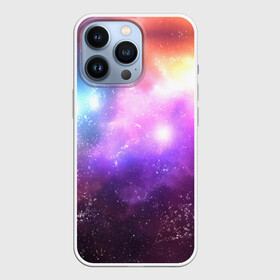 Чехол для iPhone 13 Pro с принтом Космос, сияние и звезды в Курске,  |  | galaxy | gradient | nature | neon | night | space | stars | universe | вселенная | галактика | градиент | закат | звезды | звезды космос | космический принт | космос | небо | неон | ночь | облака | переливы | планеты | природа