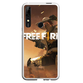 Чехол для Honor P Smart Z с принтом FREE FIRE в Курске, Силикон | Область печати: задняя сторона чехла, без боковых панелей | ff | free fire | game | gamer | games | garena | pro gamer | винтовка | гарена | гексагон | игра | кавбой | ковбой | текстура | фри фаер | фф | шляпа