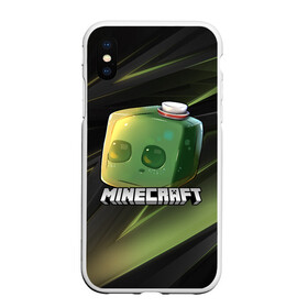 Чехол для iPhone XS Max матовый с принтом MINECRAFT | МАЙНКРАФТ (Z) в Курске, Силикон | Область печати: задняя сторона чехла, без боковых панелей | block | creeper | cube | minecraft | minecraft nature | minecraft skin | minectaft skins | mobs | pixel | tnt | underground | блок | геометрия | крафт | крипер | кубики | майнкрафт | пиксели | тнт