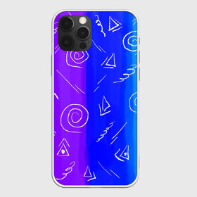 Чехол для iPhone 12 Pro Max с принтом Арт абстракция  в Курске, Силикон |  | abstract | art | drawing | illustration | белый | мел | принт | розовый | фон