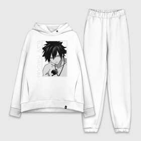 Женский костюм хлопок Oversize с принтом Ледяной маг Грей в Курске,  |  | fairy | gray fullbuster | tail | волшебник хвоста феи | грей фулбастер | грэй фуллбастер | маг | отмороженный | хвост феи