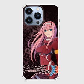 Чехол для iPhone 13 Pro с принтом Zero Two Любимый во Франксе в Курске,  |  | darling | darling in the franxx | zero two | вайфу | зеро ту | код 002 | любимый во франксе | франкс