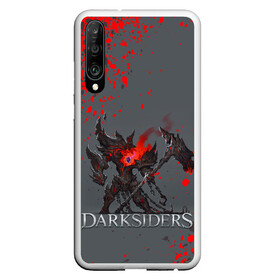 Чехол для Honor P30 с принтом Darksiders | Гнев Войны (Z) в Курске, Силикон | Область печати: задняя сторона чехла, без боковых панелей | azrael | darksiders | darksiders 2 | darksiders 3 | griever | silitha | tiamat | ulthane | vulgrim | wrath of war | всадник апокалипсиса | гнев войны | обугленный совет | руина | ультэйн | чёрный молот