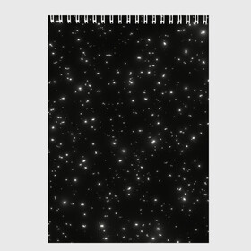 Скетчбук с принтом Звезды в Курске, 100% бумага
 | 48 листов, плотность листов — 100 г/м2, плотность картонной обложки — 250 г/м2. Листы скреплены сверху удобной пружинной спиралью | astronomy | flicker | shine | sky | space | star | starry sky | stars | астрономия | звезда | звездное небо | звездочка | звездочки | звезды | космос | мерцание | мерцающая звезда | мерцающие звезды | небо | сияние