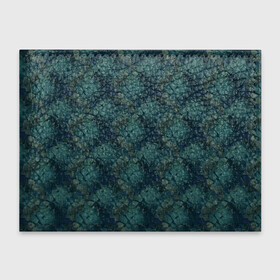 Обложка для студенческого билета с принтом Синий абстрактный узор  в Курске, натуральная кожа | Размер: 11*8 см; Печать на всей внешней стороне | абстрактные цветы | абстрактный | синий | современный | цветочный | цветы синие