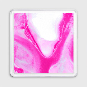 Магнит 55*55 с принтом Жидкий пурпур в Курске, Пластик | Размер: 65*65 мм; Размер печати: 55*55 мм | абстрактное | жидкий | искусство | пурпур | сирень