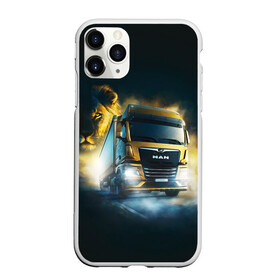 Чехол для iPhone 11 Pro Max матовый с принтом Man Leon в Курске, Силикон |  | man | man truck | man грузовик | truck | trucks | грузовик | грузовики | дальнобои | дальнобой | дальнобойщик | мен | мен грузовик | фура | фуры