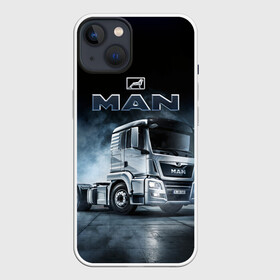 Чехол для iPhone 13 с принтом Man фура в Курске,  |  | man | man truck | man грузовик | truck | trucks | грузовик | грузовики | дальнобои | дальнобой | дальнобойщик | мен | мен грузовик | фура | фуры