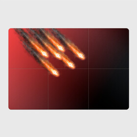 Магнитный плакат 3Х2 с принтом Падение комет в Курске, Полимерный материал с магнитным слоем | 6 деталей размером 9*9 см | Тематика изображения на принте: asteroid | comet | астероид | комета