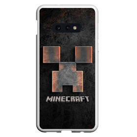 Чехол для Samsung S10E с принтом MINECRAFT TEXTURE IRON в Курске, Силикон | Область печати: задняя сторона чехла, без боковых панелей | creeper | game | minecraft | железо | игра | компьютерная | крипер | криппер | майн | майнкрафт | текстура