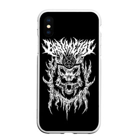 Чехол для iPhone XS Max матовый с принтом Baby Metal Wolf в Курске, Силикон | Область печати: задняя сторона чехла, без боковых панелей | Тематика изображения на принте: alternative | baby metal | babymetal | metall | music | rock | альтернатива | каваий метал | металл | моа кикути | музыка | рок | судзука накамото | юи мидзуно