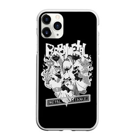 Чехол для iPhone 11 Pro матовый с принтом Baby Metal Negative в Курске, Силикон |  | alternative | baby metal | babymetal | metall | music | rock | альтернатива | каваий метал | металл | моа кикути | музыка | рок | судзука накамото | юи мидзуно