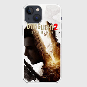 Чехол для iPhone 13 mini с принтом Dying Light 2 Original в Курске,  |  | Тематика изображения на принте: action | aiden caldwell | dead island | death | dying light 2 | nextgen | parkour | playstation | ps 5 | stay human | survival | techland | virus | weapon | zombie | вирус | выживание | зараженный | зомби | монстр | оружие | оставайся человеком | паркур |