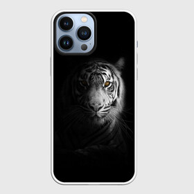 Чехол для iPhone 13 Pro Max с принтом БЕЛЫЙ ТИГР в Курске,  |  | animal | art | beast | cat | hunter | picture | power | strong | tiger | white | белый | благородный | гордый | дикие | животные | звери | кошки | охотник | тигр | хищник | царь