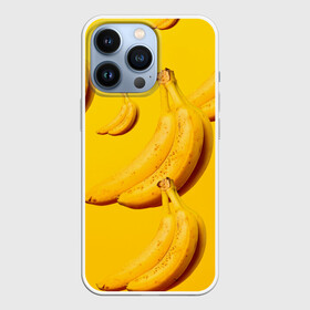 Чехол для iPhone 13 Pro с принтом Банановый рай в Курске,  |  | банановый | бананы | желтый | кожура | фрукты