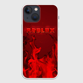 Чехол для iPhone 13 mini с принтом ROBLOX ОГОНЬ в Курске,  |  | roblox | игра | компьютерная игра | логотип | огонь | онлайн | онлайн игра | пламя | роблакс | роблокс