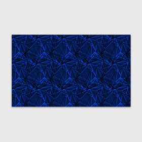 Бумага для упаковки 3D с принтом Черно-синий геометрический   в Курске, пластик и полированная сталь | круглая форма, металлическое крепление в виде кольца | абстрактный | геометрические фигуры | геометрический | модный | молодежный | полосы | синий | синий и черный