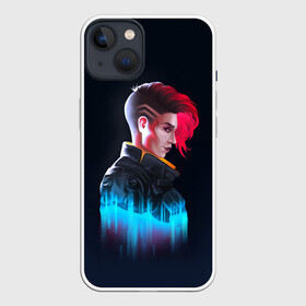 Чехол для iPhone 13 с принтом Cyberpunk Girl в Курске,  |  | art | character | cyberpunk | cyberpunk 2077 | drawing | game | girl | арт | девушка | игра | киберпанк | киберпанк 2077 | персонаж | рисунок