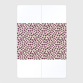 Магнитный плакат 2Х3 с принтом Леопардовый принт розовый в Курске, Полимерный материал с магнитным слоем | 6 деталей размером 9*9 см | бежевый | леопард | леопардовый принт | молочный цвет | пятнистый | розовый