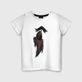 Детская футболка хлопок с принтом Ghost face Dead by daylight  в Курске, 100% хлопок | круглый вырез горловины, полуприлегающий силуэт, длина до линии бедер | ghost face | killer | scream | крик