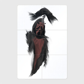 Магнитный плакат 2Х3 с принтом Ghost face Dead by daylight  в Курске, Полимерный материал с магнитным слоем | 6 деталей размером 9*9 см | ghost face | killer | scream | крик