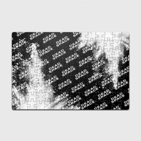 Головоломка Пазл магнитный 126 элементов с принтом Dead Space - Exposion (Pattern) в Курске, полимерный материал с магнитным слоем | 126 деталей, размер изделия —  180*270 мм | dead | deadspace | game | games | logo | space | взрыв | дэд | дэдспейс | знак | космос | краска | лого | мертвый | паттерн | символ | спейс