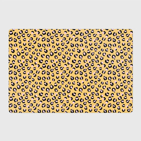 Магнитный плакат 3Х2 с принтом Желтый леопардовый принт в Курске, Полимерный материал с магнитным слоем | 6 деталей размером 9*9 см | Тематика изображения на принте: желтый | леопардовый принт | паттерн | пятна | пятнистый | розовый | текстура