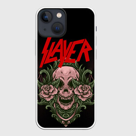 Чехол для iPhone 13 mini с принтом SLAYER | УБИЙЦА (Z) в Курске,  |  | rock | slayer | грув метал | джеф ханнем | керри кинг | ню метал | рок | трэш метал