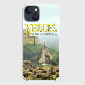 Чехол для iPhone 13 с принтом Оплот | Heroes of Might and Magic 3 (Z) в Курске,  |  | heroes | heroes of might and magic | hom | oldskull | герои | герои меча | герои меча и магии | олдскулл | оплот