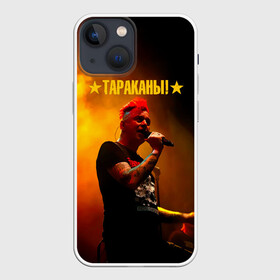 Чехол для iPhone 13 mini с принтом Тараканы Дмитрий Спирин в Курске,  |  | band | cockroaches | dmitry spirin | feelee records | four cockroaches | navigator records | rock group | tarakany | аиб records | альтернативный | бенд | бэнд | дмитрий спирин | панк | поп | рок группа | таракан | тараканы | фг никитин | четыре таракана