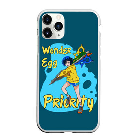 Чехол для iPhone 11 Pro матовый с принтом Wonder Egg Priority в Курске, Силикон |  | Тематика изображения на принте: ai ooto | wonder egg | wonder egg priority | ай ото | аниме | персонажи | приоритет чудо яйца