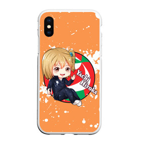 Чехол для iPhone XS Max матовый с принтом Yachi Hitoka | Haikyu | Волейбол (Z) в Курске, Силикон | Область печати: задняя сторона чехла, без боковых панелей | Тематика изображения на принте: haikuu | haikyu | haikyuu | yachi hitoka | волейбол | спортивная манга | хайку | хайкю