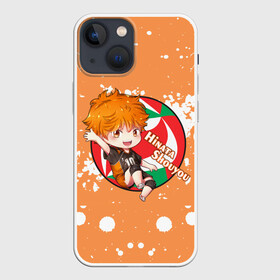 Чехол для iPhone 13 mini с принтом Hinata Shouyou | Haikyu | Волейбол (Z) в Курске,  |  | haikuu | haikyu | haikyuu | hinata shouyou | волейбол | спортивная манга | хайку | хайкю | хината