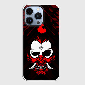 Чехол для iPhone 13 Pro с принтом DEMON | CYBERPUNK 2077 | КИБЕРПАНК (Z) в Курске,  |  | cd project red | cyberpunk 2077 | demon | keanu reeves | samurai | vi | арасака | ви | демон | киану ривз | киберпанк 2077 | найт сити | самураи