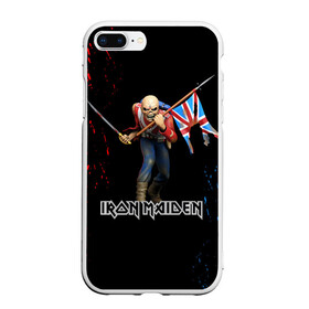 Чехол для iPhone 7Plus/8 Plus матовый с принтом IRON MAIDEN | АЙРОН МЕЙДЕН (Z) в Курске, Силикон | Область печати: задняя сторона чехла, без боковых панелей | dave | iron maiden | murray | music | percy harris | rock | адриан смит | айрон мэйден | брюс дикинсон | дэйв мюррей | железная дева | музик | нико макбрэйн | рок | стив харрис | ужасы | хеви метал | яник герс