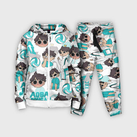 Детский костюм 3D с принтом ТООРУ ОЙКАВА   OIKAWA TORU в Курске,  |  | anime | aoba johsai | haikyu | manga | oikawa toru | pattern. | аниме | аобаджосай | волейбол | герой | манга | персонаж | тоору ойкава | узор