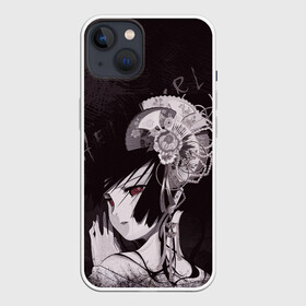 Чехол для iPhone 13 с принтом Адская девочка Энма Ай в Курске,  |  | hell girl | jigoku shoujo | адская девочка | ай | ай энма | аниме