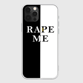 Чехол для iPhone 12 Pro Max с принтом Rape Me | Kurt Cobain (+спина) (Z) в Курске, Силикон |  | cobain | kurt | kurt donald cobain | nirvana | rape me | rock | smile | альтернативный рок | гранж | дэйв грол | крист новоселич | курт кобейн | нирвана | рок | смайл