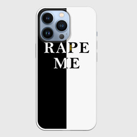 Чехол для iPhone 13 Pro с принтом Rape Me | Kurt Cobain (+спина) (Z) в Курске,  |  | Тематика изображения на принте: cobain | kurt | kurt donald cobain | nirvana | rape me | rock | smile | альтернативный рок | гранж | дэйв грол | крист новоселич | курт кобейн | нирвана | рок | смайл