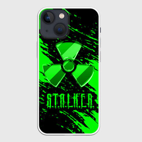 Чехол для iPhone 13 mini с принтом S.T.A.L.K.E.R.  NEON | СТАЛКЕР в Курске,  |  | game | stalker | stalker 2 | зона | игра | радиация | сталкер | сталкер 2 | чернобыль